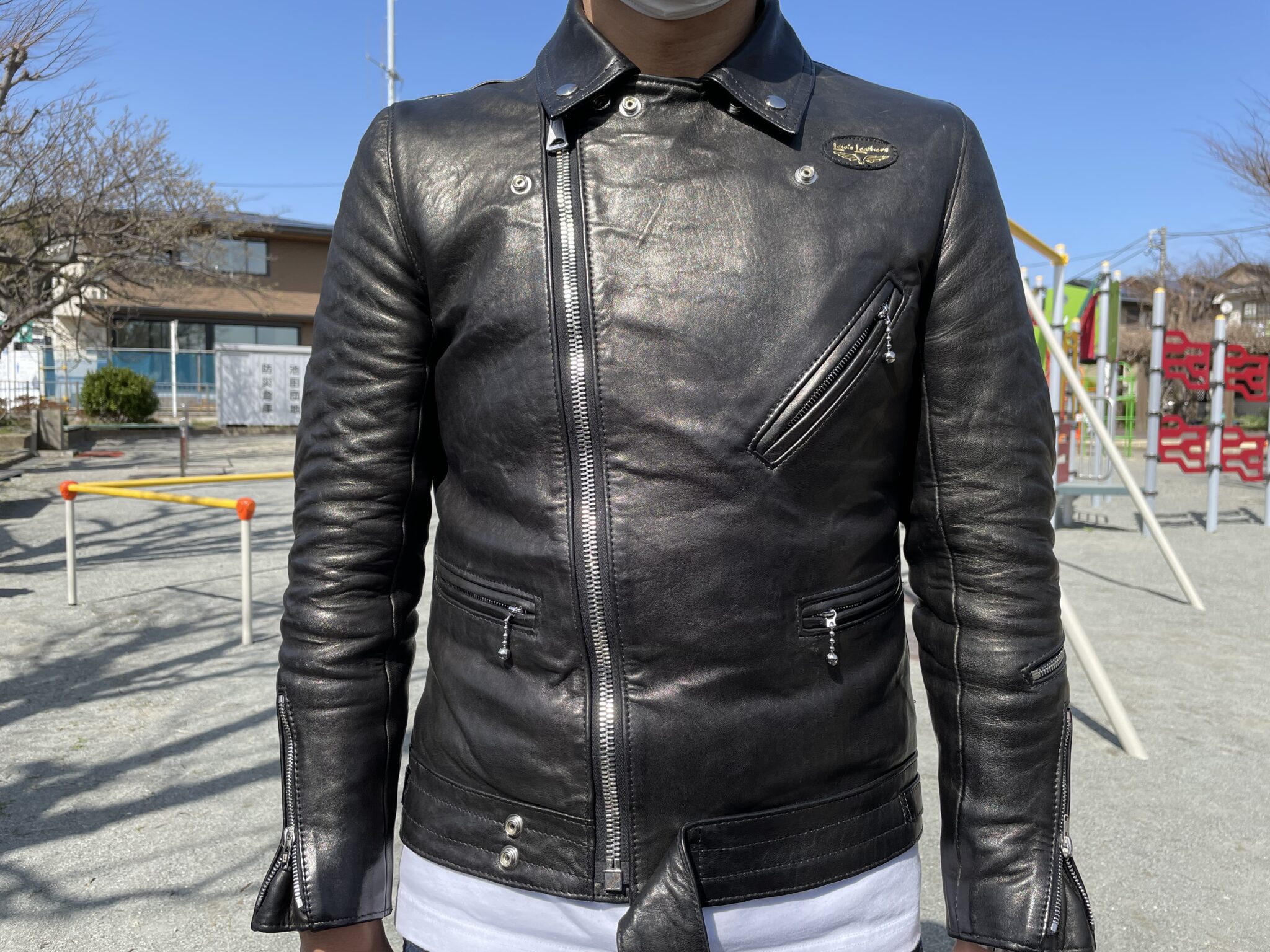 Lewis Leathers CYCLONE経年変化 Lewis Leathers CYCLONE経年変化